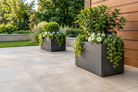 Tile Surface Preservation Around Outdoor Planters