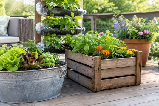 Recycled Materials in Gardening That Work Harder