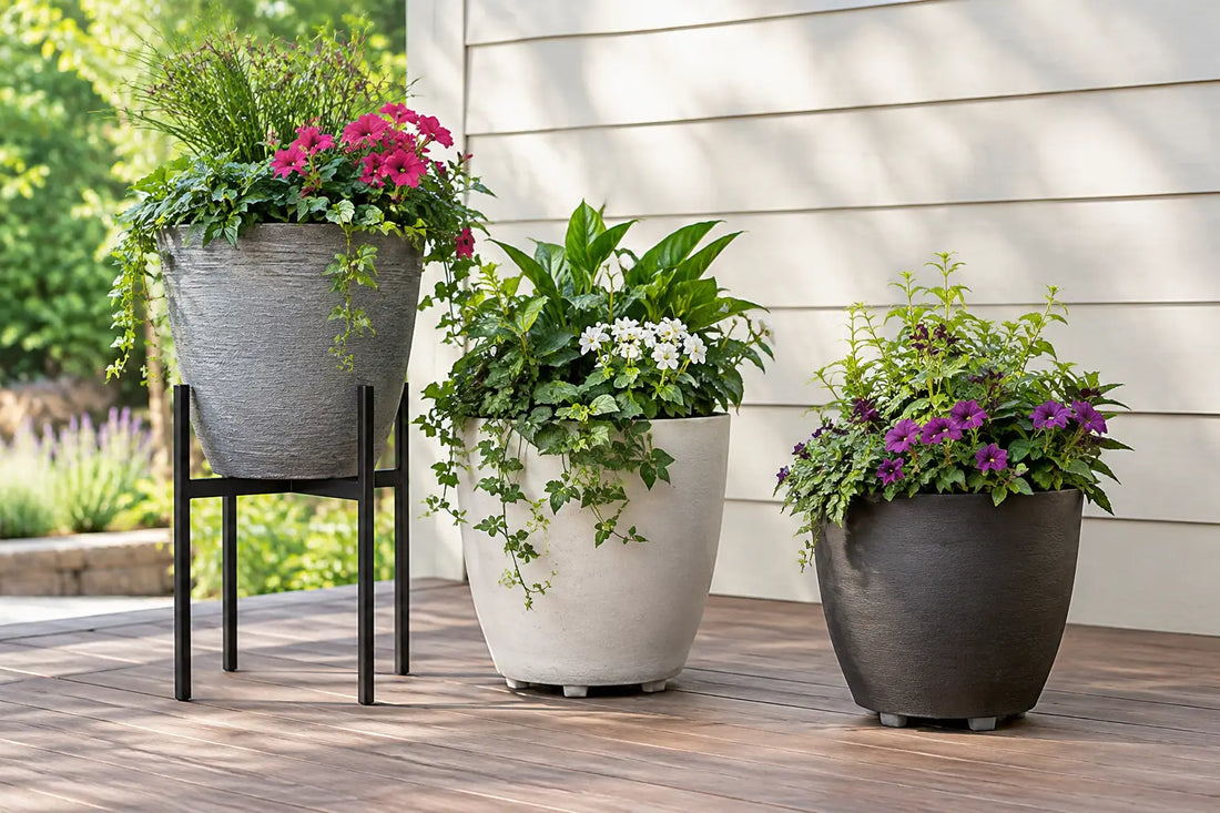Planter Stands Versus Feet: What Works Best?