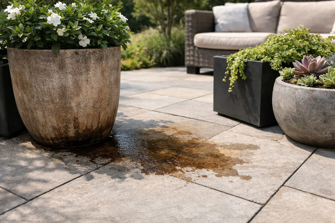 Why Do Planters Stain Patios?