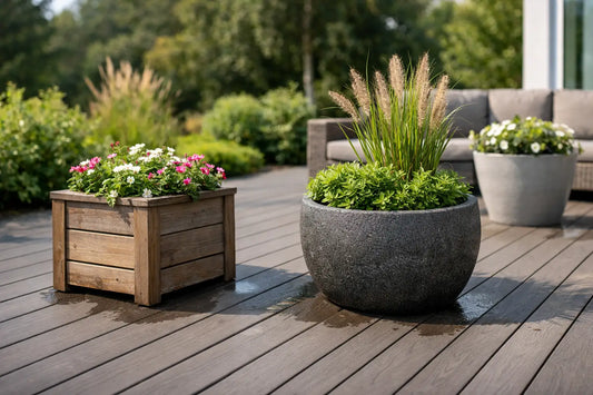 Can Planters Damage Composite Decking?