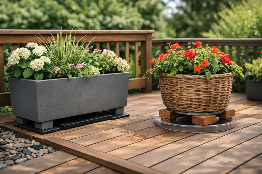 Deck Planter Damage Prevention Example