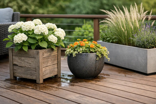 How to Protect Deck From Planter Moisture