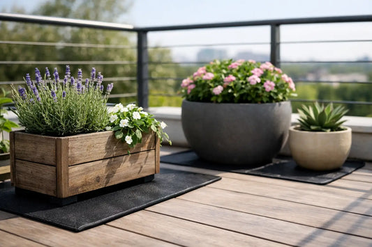 How to Protect Balcony Surfaces From Planters