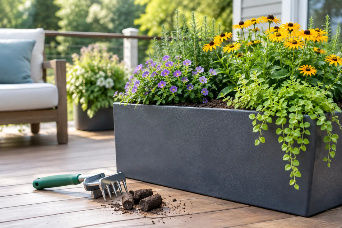 Planter Aeration for Healthier Roots and Planters