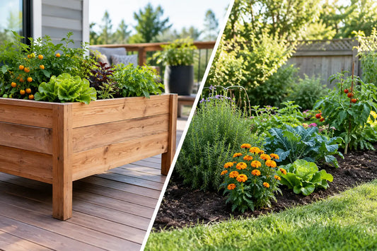 Raised Planter Versus Ground: Which Is Better?