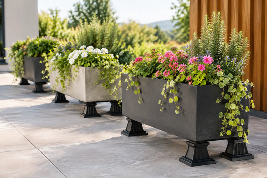 Top Supports for Tiled Patios and Planters