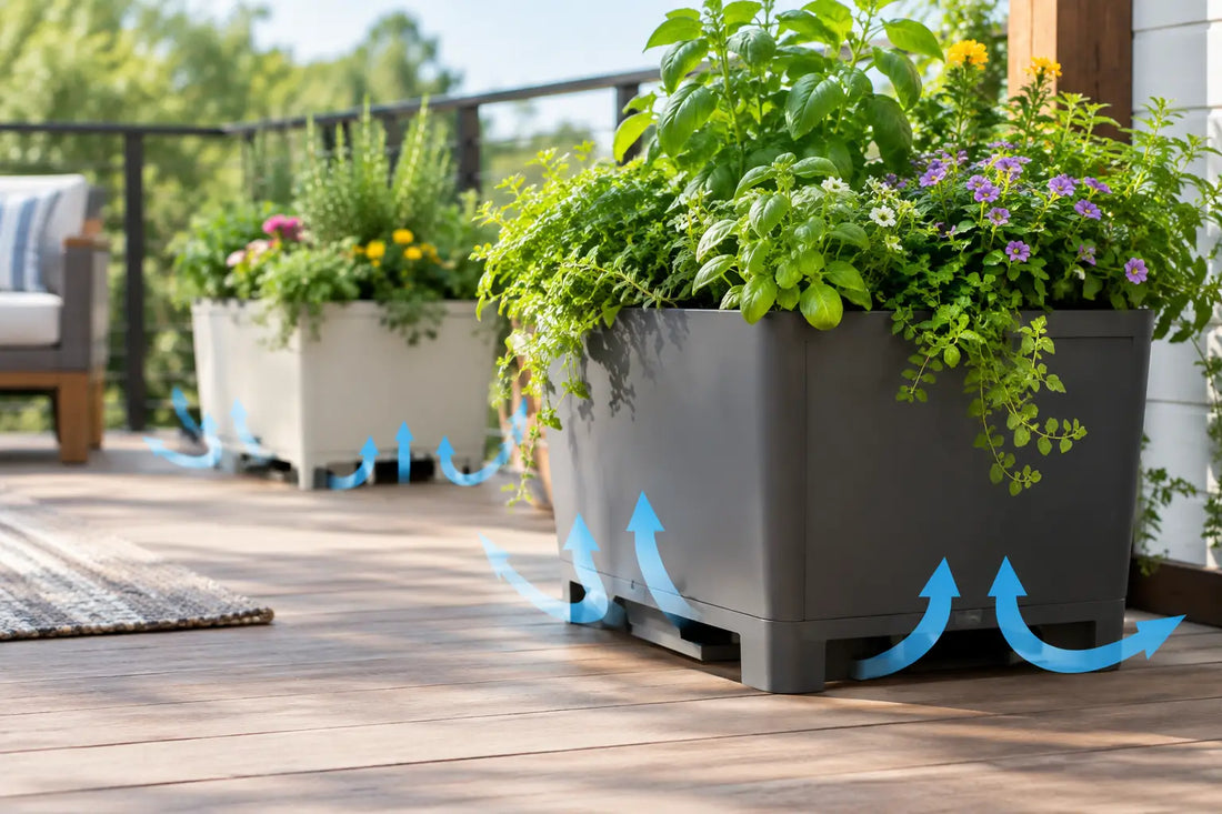 Garden Container Airflow Guide for Healthy Planters