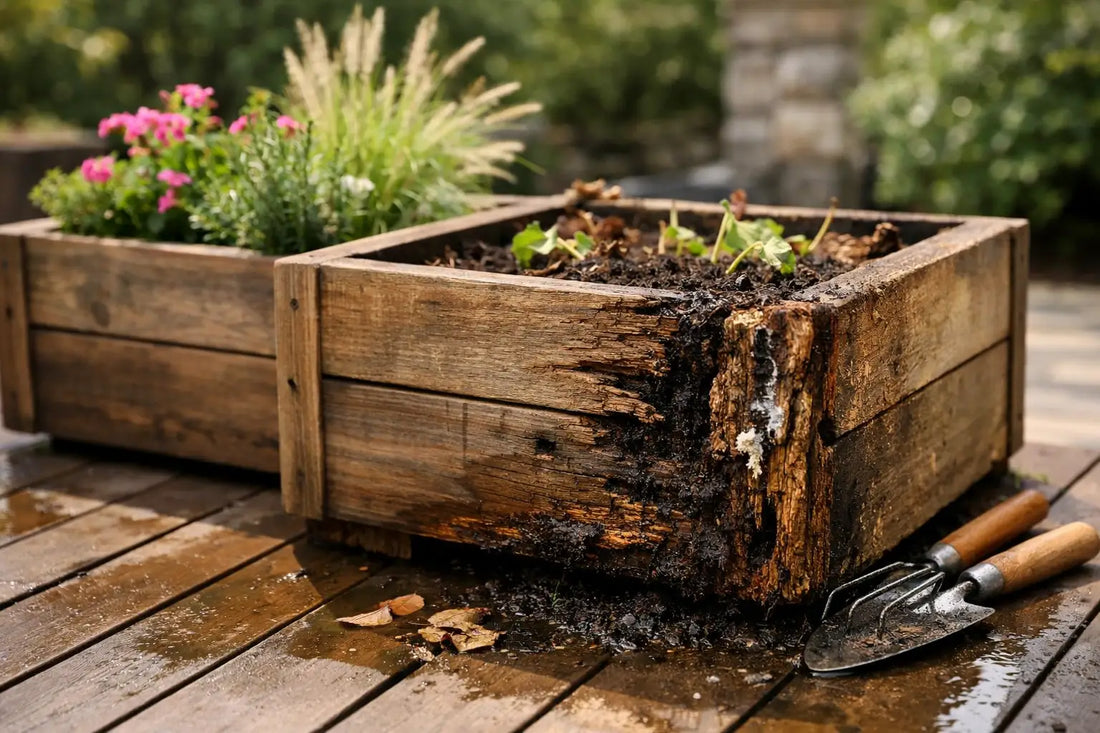 Why Do Wooden Planters Rot? Causes and Fixes