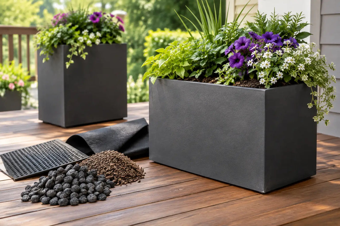 Drainage Solutions for Healthier, Longer-Lasting Planters