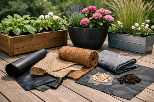 Best Garden Planter Liner Materials