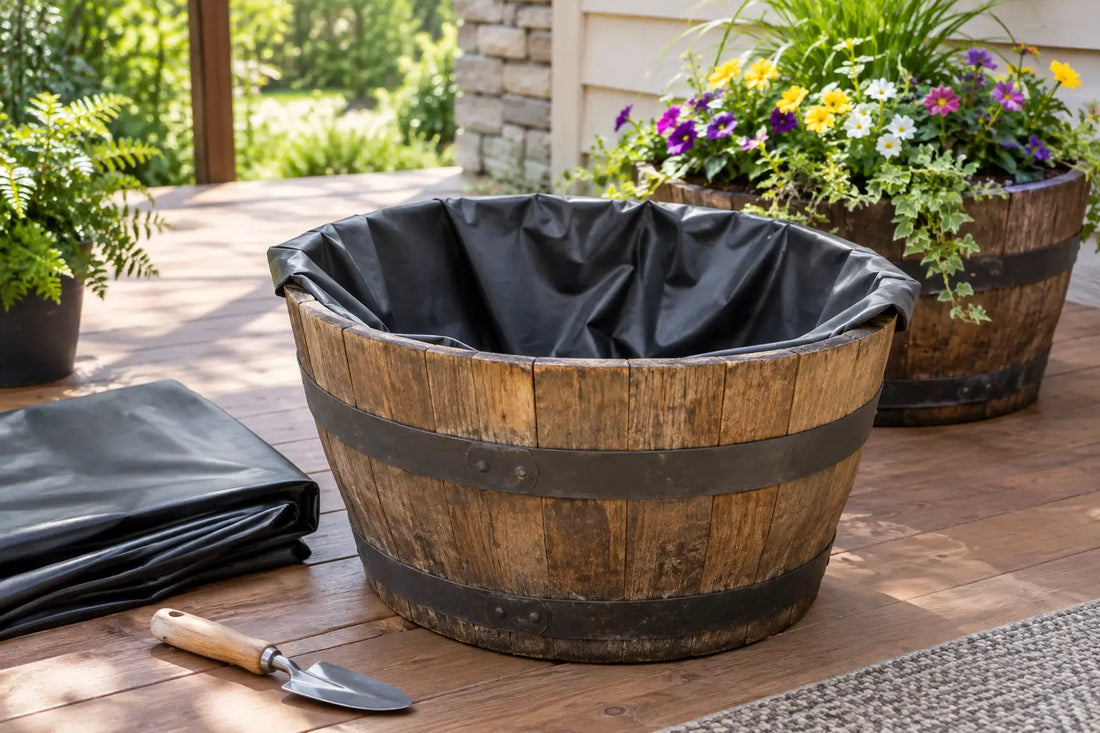 How to Fit Liners in Half Barrels Properly
