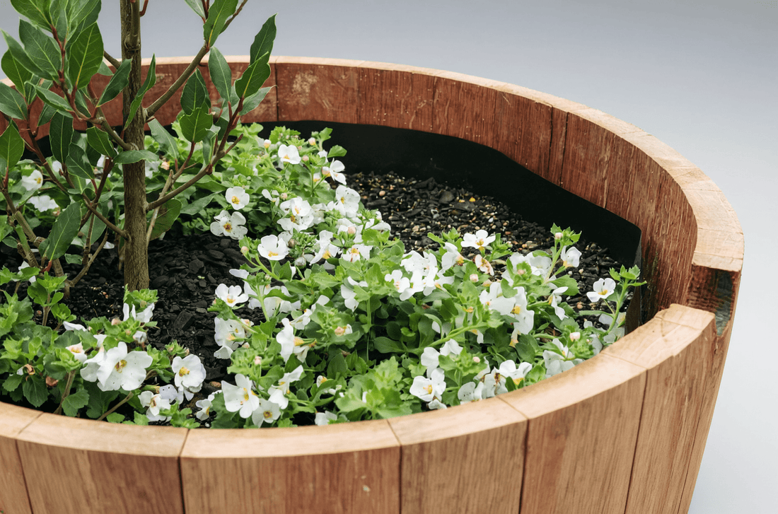 Half Barrel Planter Liner: What to Know - OAKENZ
