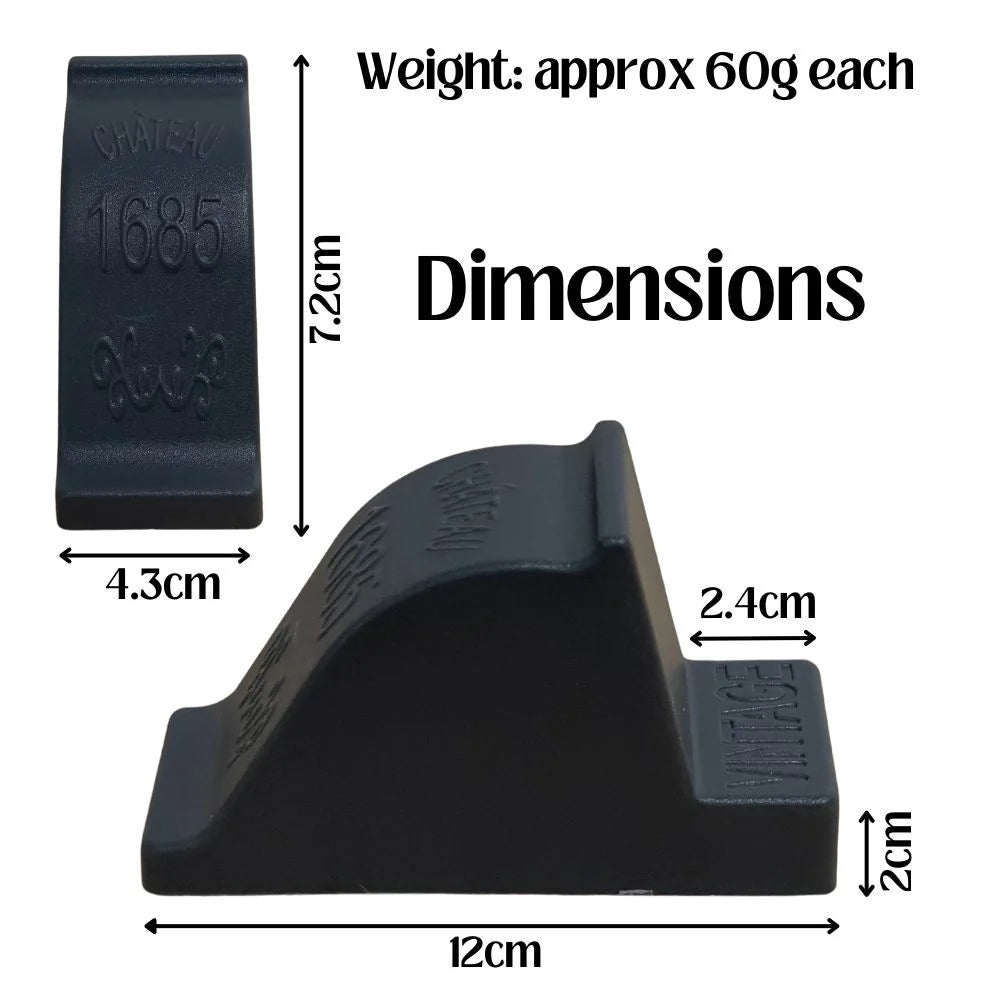 OAKENZ Barrel Feet dimensions