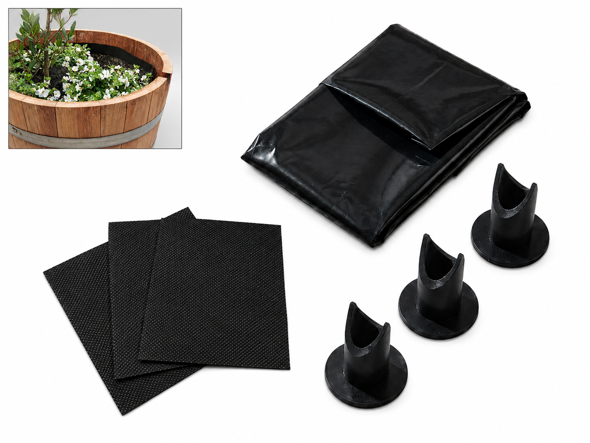 OAKENZ Barrel Liner Kit -Protect your Planter & Surfaces 1 Pack 