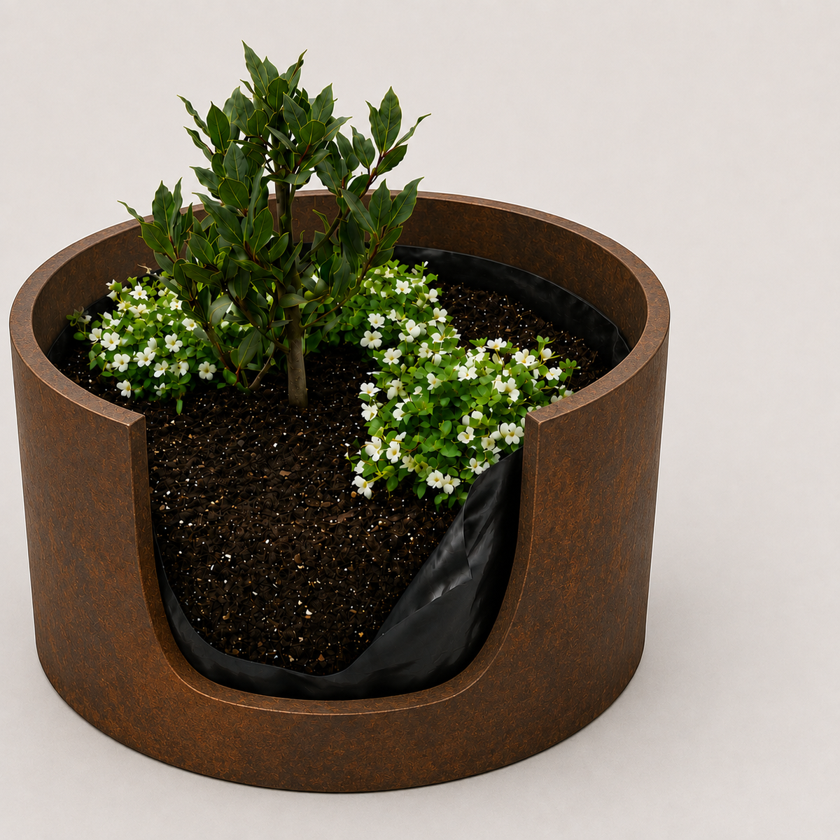 Round Planter Liner Bags