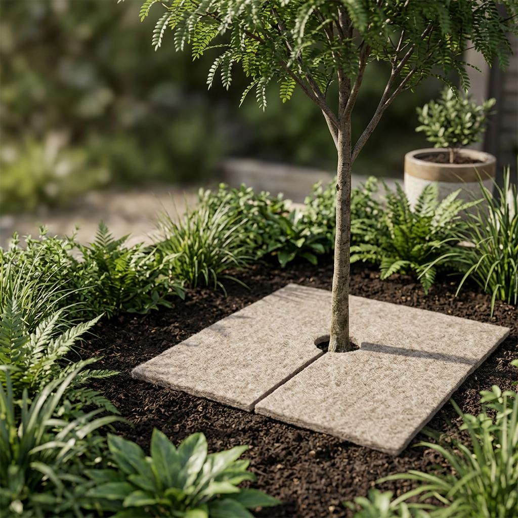 Wool Mulch Mat
