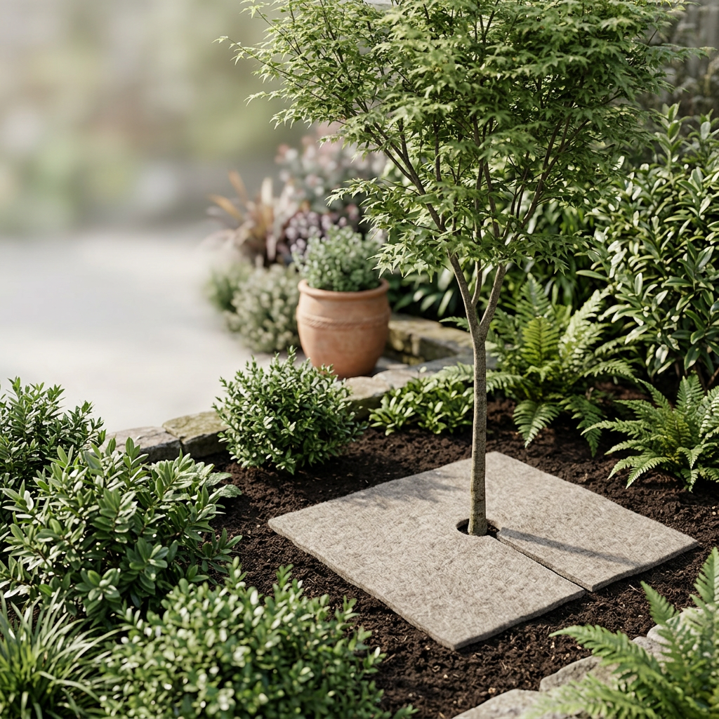 Wool Mulch Mat