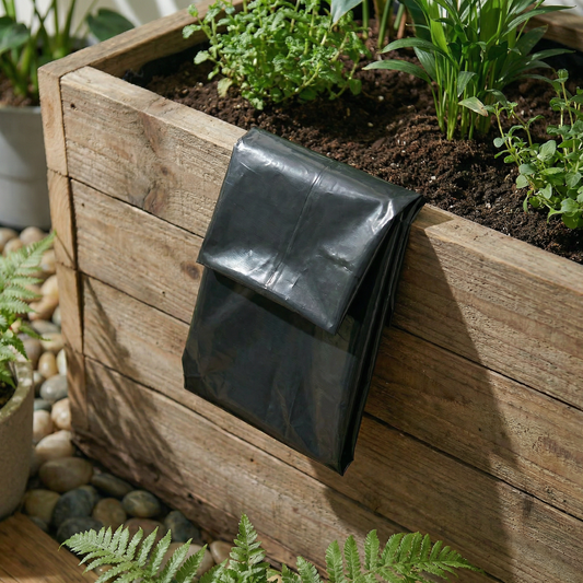Square Planter Liners – Waterproof Insert for Wooden Planters