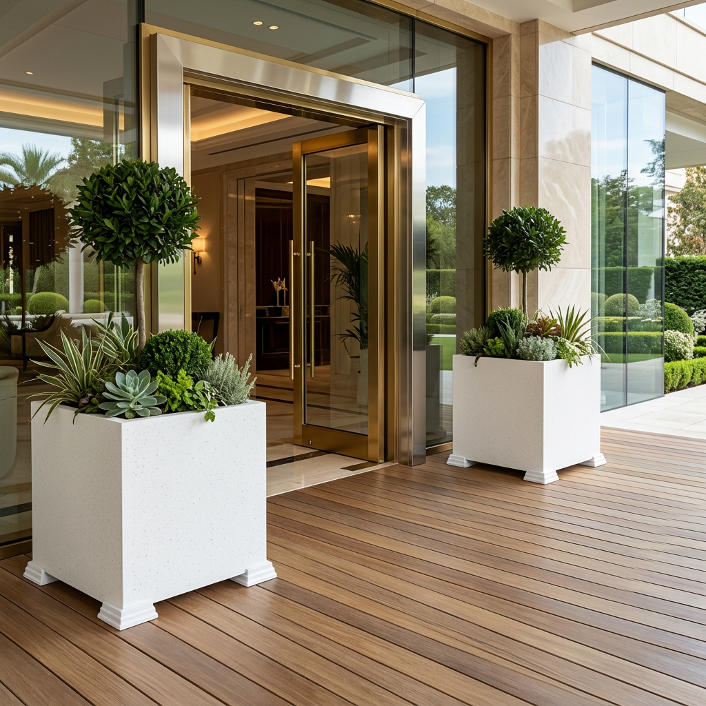 Corner Planter Feet