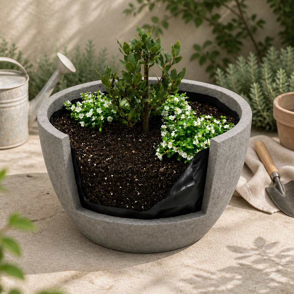Round Planter Liner Bags