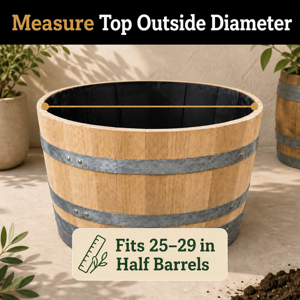 OAKENZ Half Barrel Liner Bags 