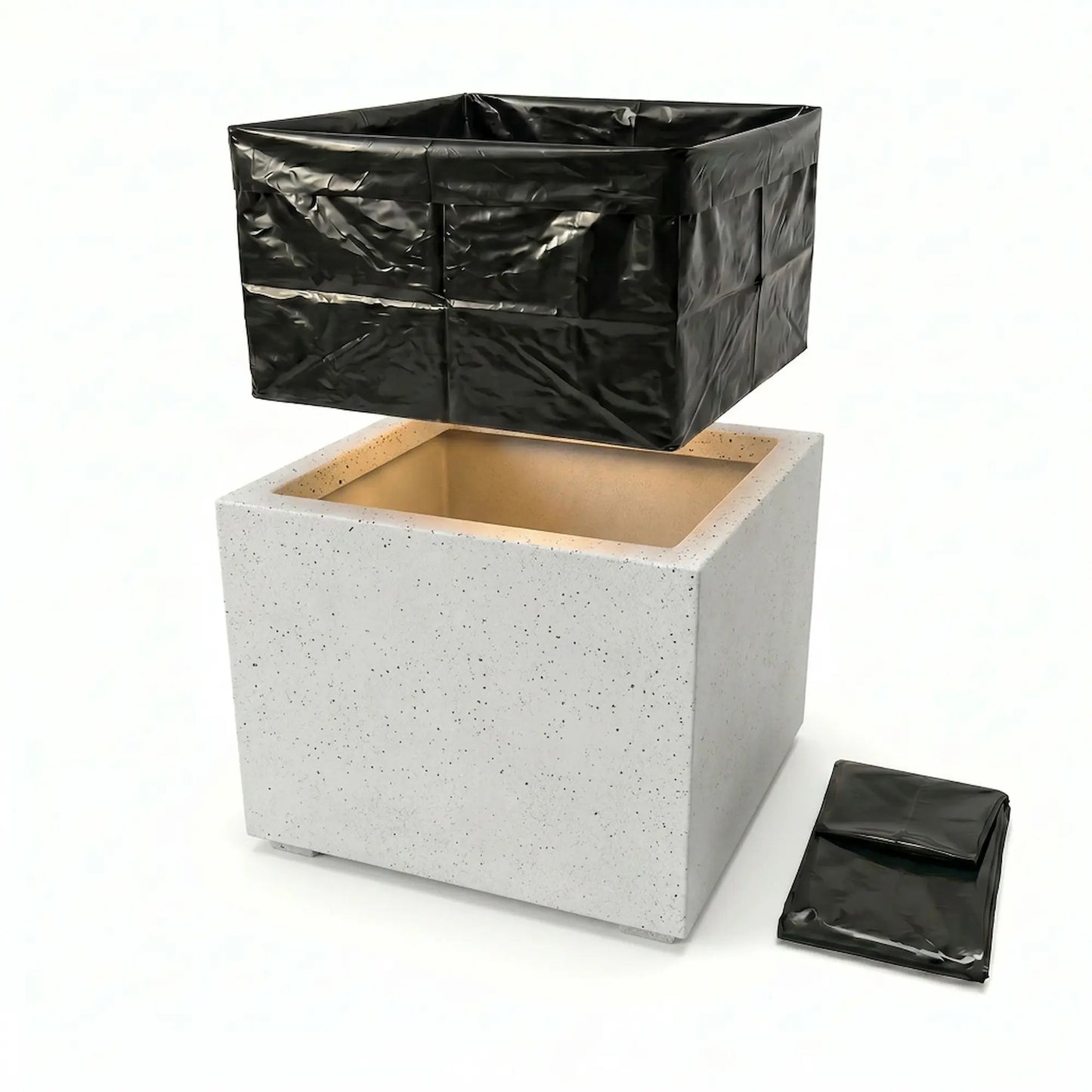 Square Planter Liners – Waterproof Insert for Wooden Planters