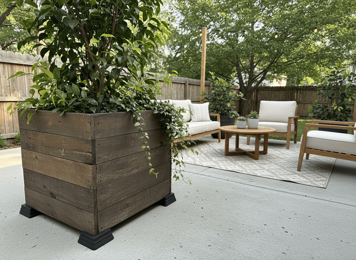 Corner Planter Feet - OAKENZ