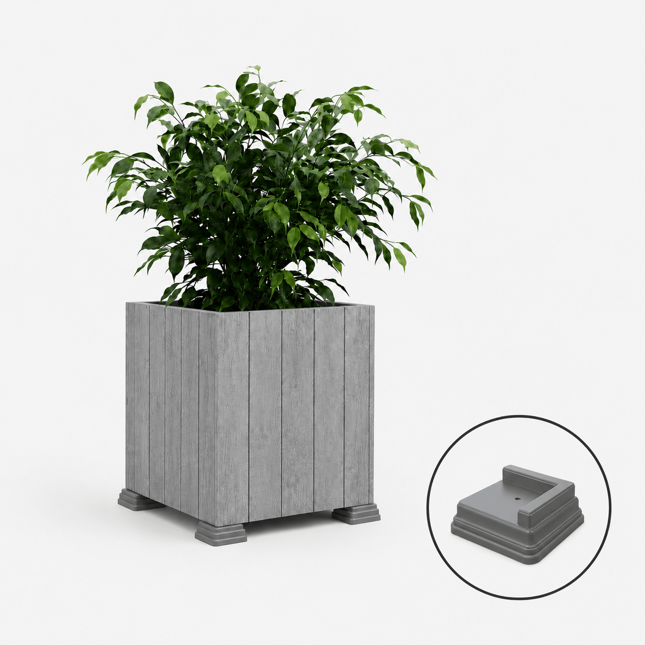 Corner Planter Feet - OAKENZ
