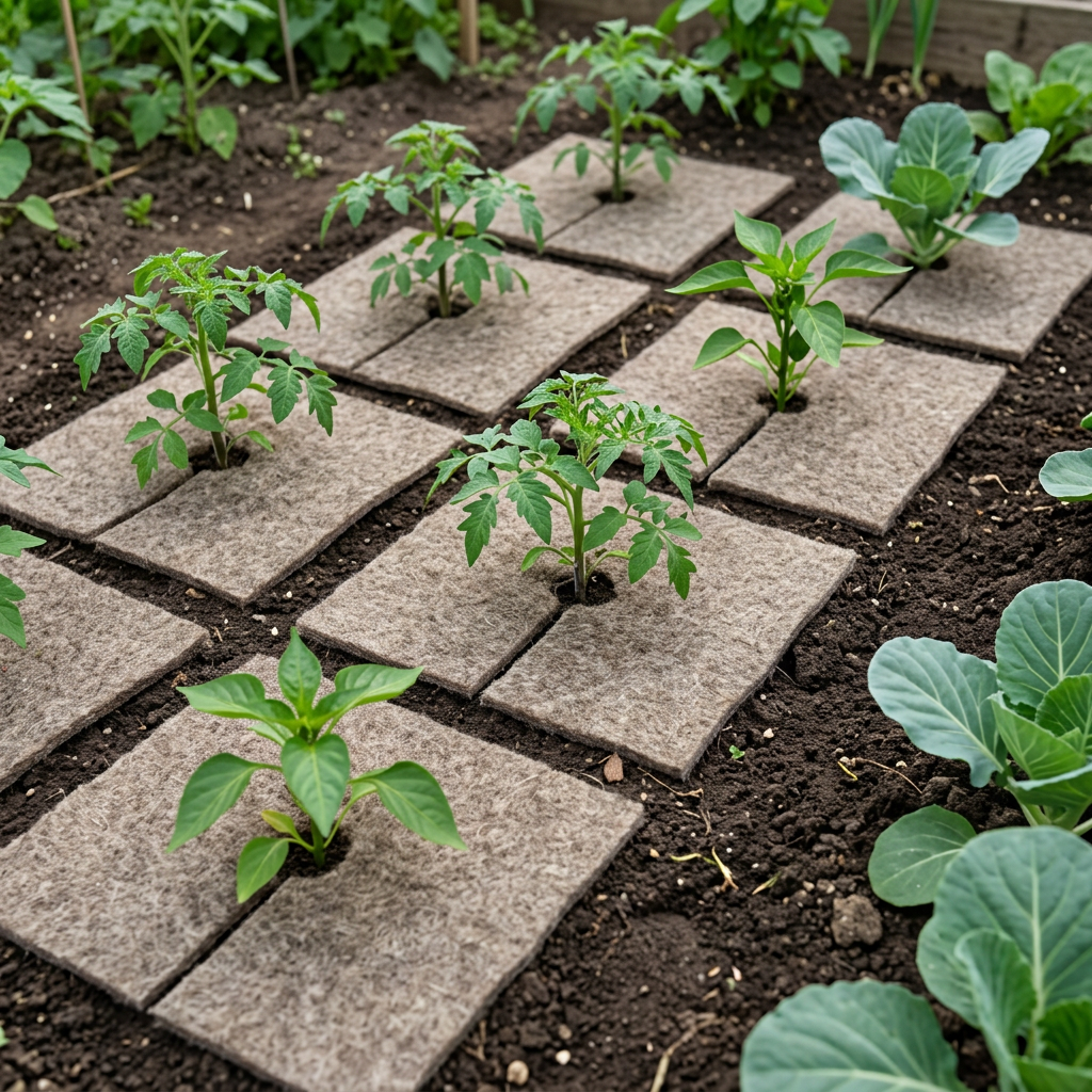Wool Mulch Mat