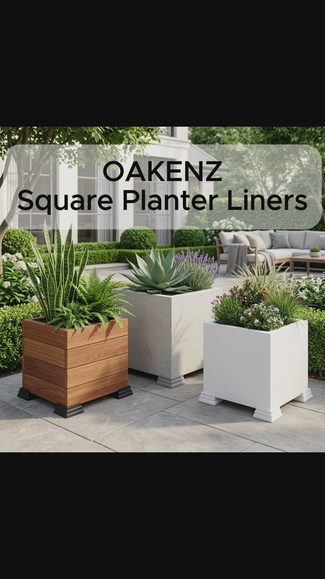 Square Planter Liner installation video